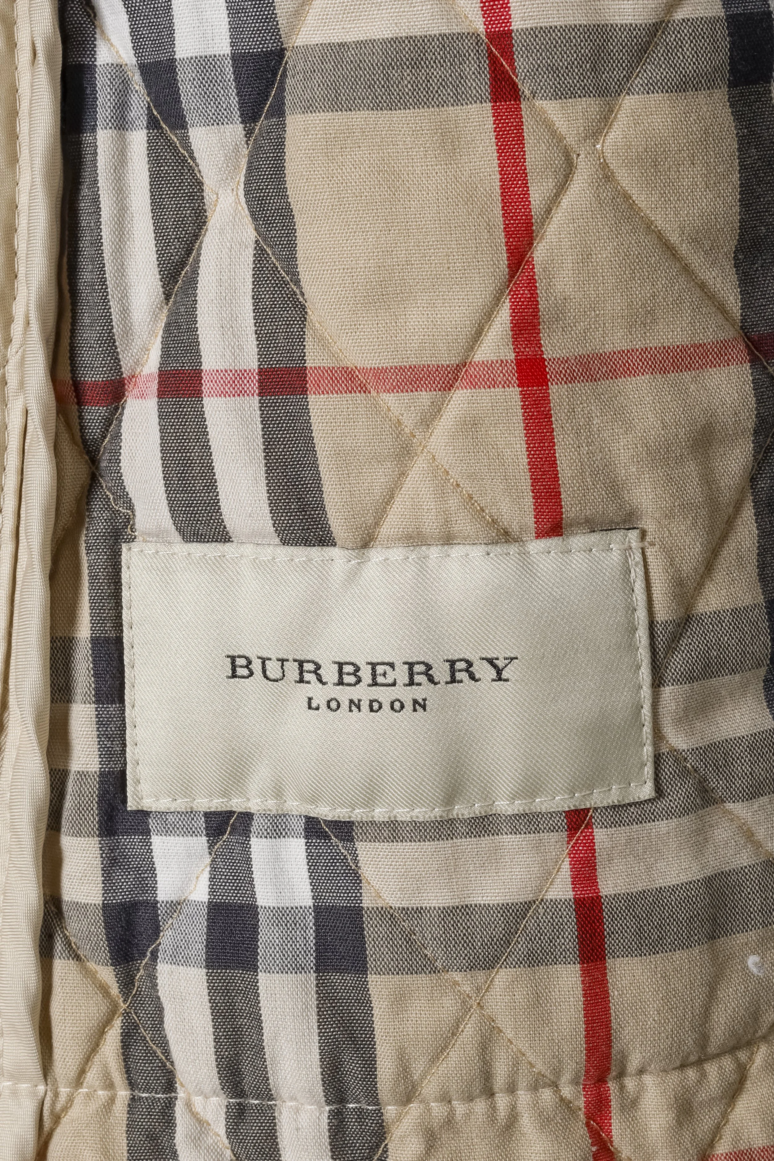 Cream sales burberry jacket